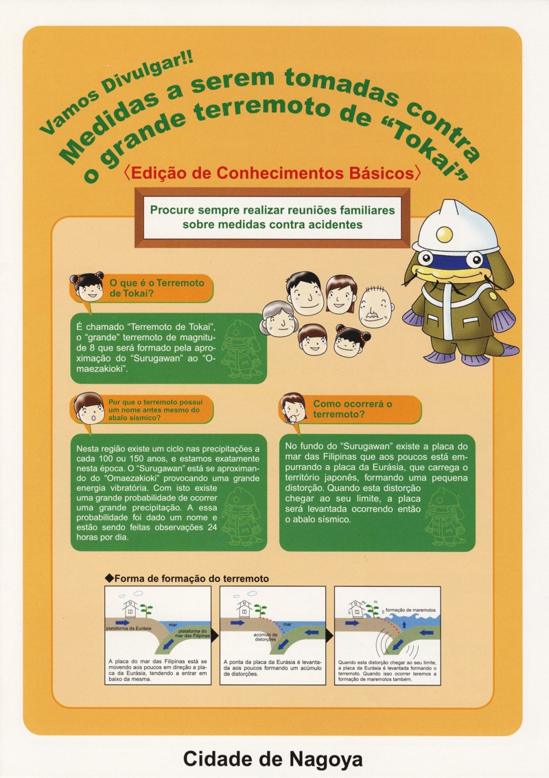 Preparing for the Tokai Earthquake
Basic Information(Cover)