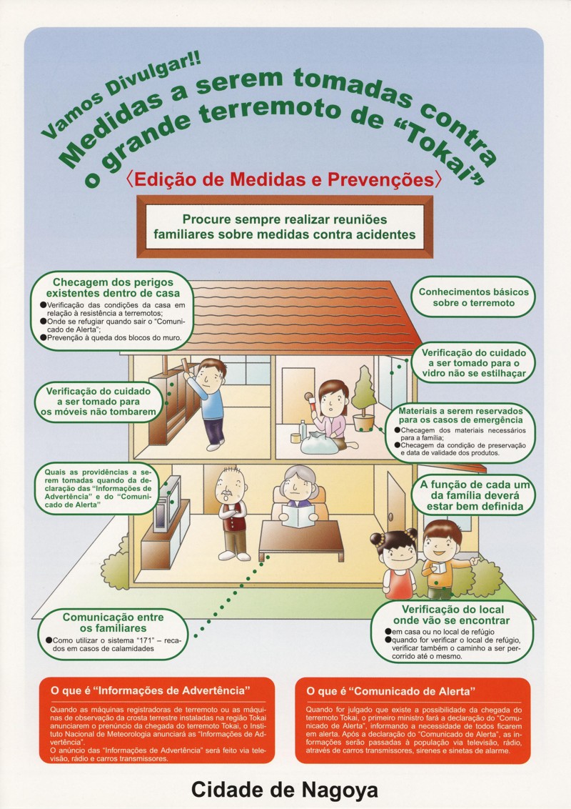 Preparing for the Tokai EarthquakeProcedures and Tips(Cover)